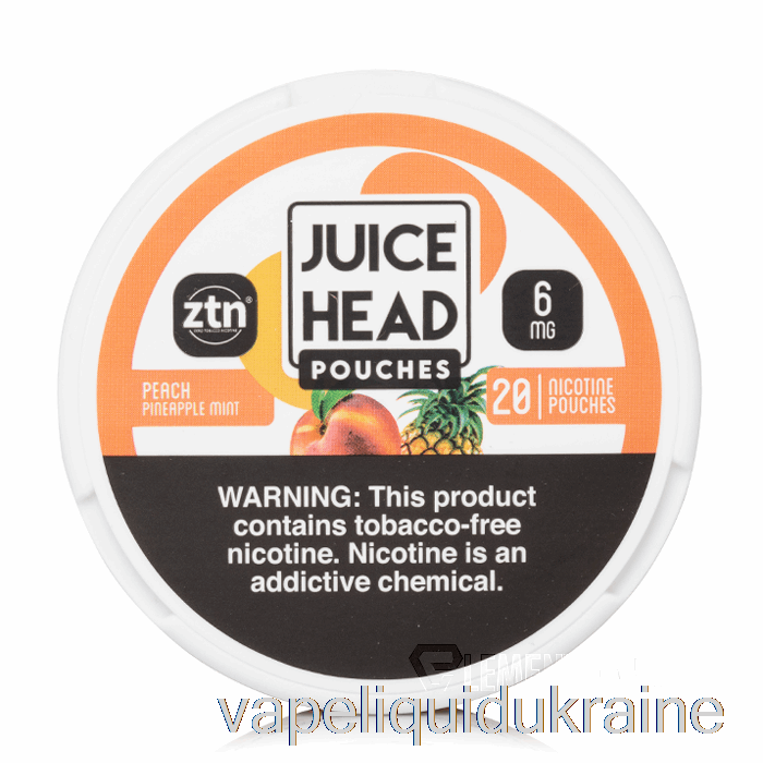 Vape Ukraine Juice Head Nicotine Pouches - Peach Pineapple Mint